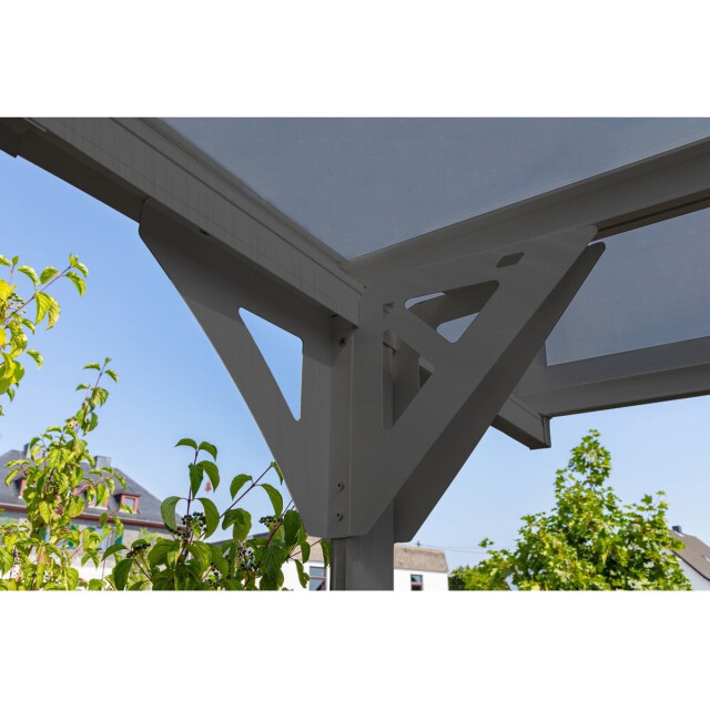 Westmann Aluminium carport met plat dak helsinki - 503x305x232cm 3047986 large