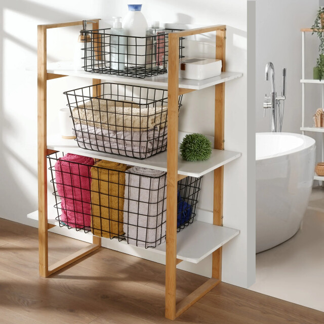 CaliCosy Panier filaire noir moyen modèle h23 cm 3449077 large