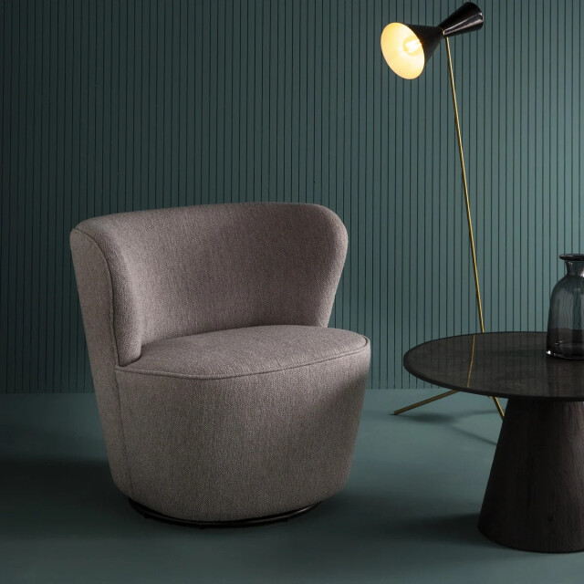 Signature Draaibare grijze fauteuil barnabÉ 3449154 large