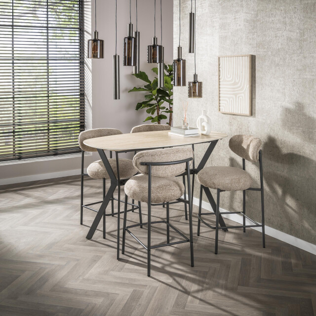 Hoyz hanglamp sepiora 5+4-lichts sienna 3423849 large