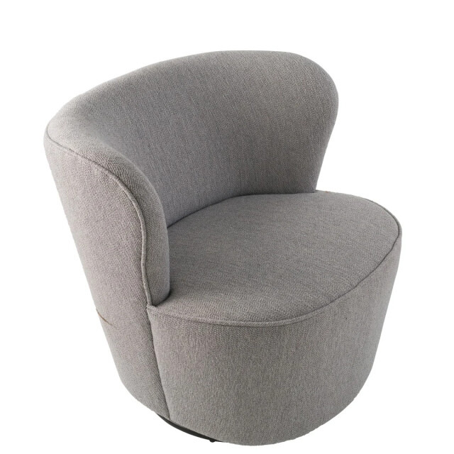 Signature Draaibare grijze fauteuil barnabÉ 3449154 large