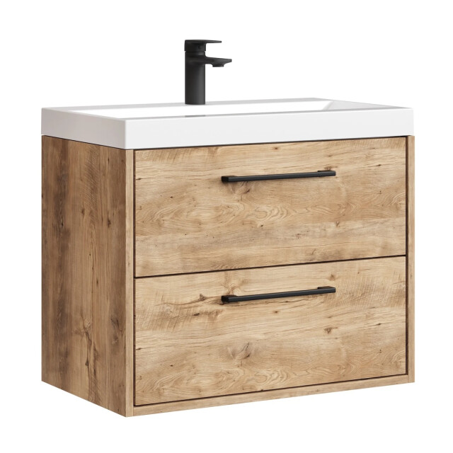 Badplaats Badkamermeubel set florence 01 60 cm – kastanje – hangend 3449140 large