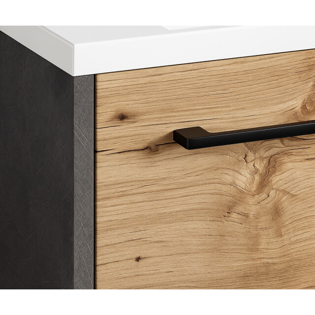 Badplaats Toiletmeubel met wasbak florence 40 x 22 cm – donker grijs met 3449148 large