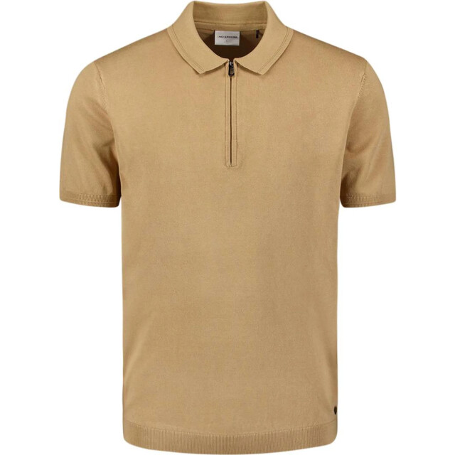 No Excess Pullover short sleeve polo zip soli 27210352-043 large