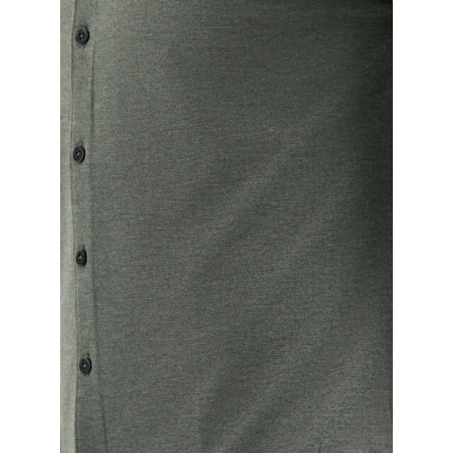 No Excess Shirt jersey melange stretch dark green 29410880-052 large