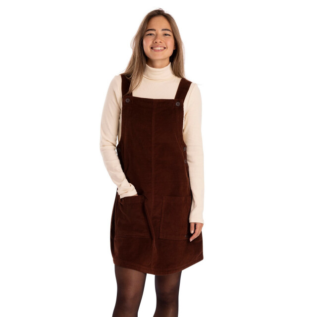 Trespass Vrouwen/dames twirl casual dress UTTP4943_chestnut large