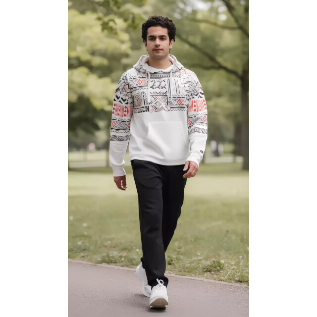 Indigo Denim Id herenhoodie zwart sweatshirt ID-080-1-1-1-1 large