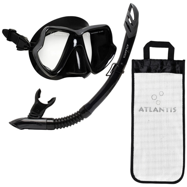 Atlantis Duikbril + snorkel AT905010 large