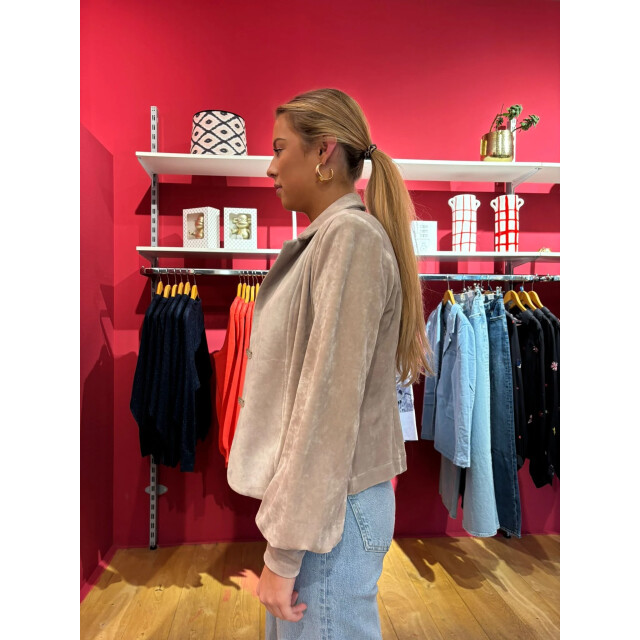 Helena Hart 7640 blazer lora velour sand 7640 large