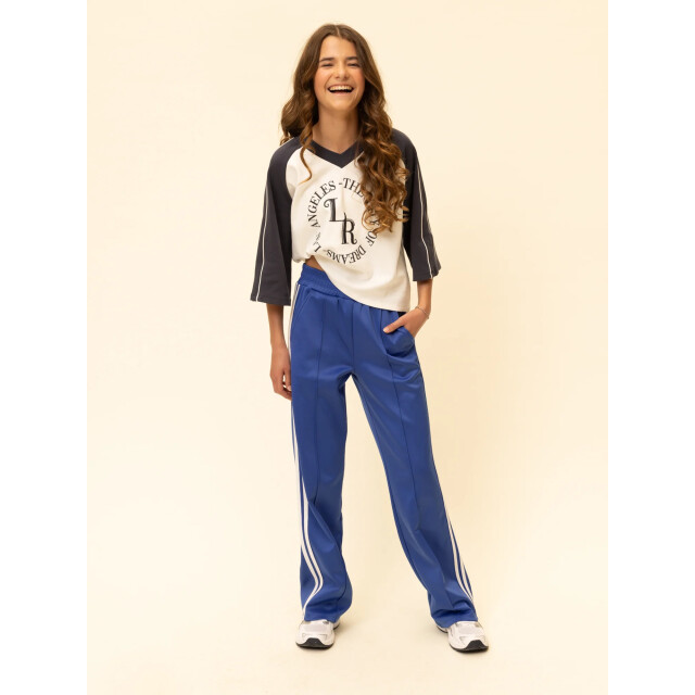 Looxs Revolution Sporty sweat pants kobalt voor meisjes in de kleur 2601-5601-140 large