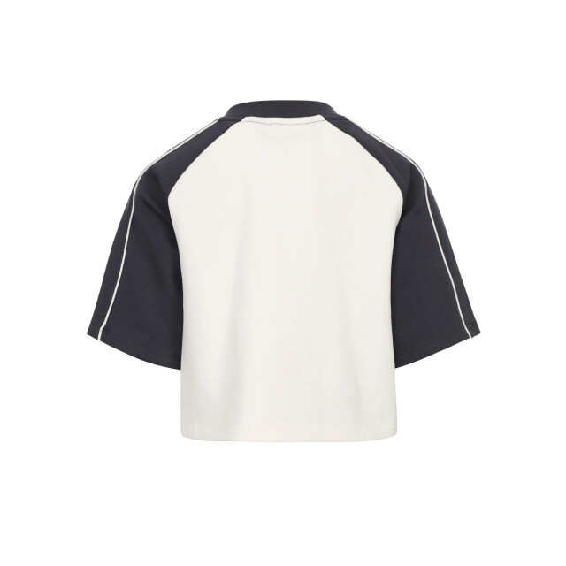 Looxs Revolution Cropped and loose-fit t-shirt raglan voor meisjes in de kleur 2601-5455-012 large