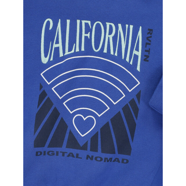 Looxs Revolution Sweater kobalt california voor meisjes in de kleur 2601-5320-140 large