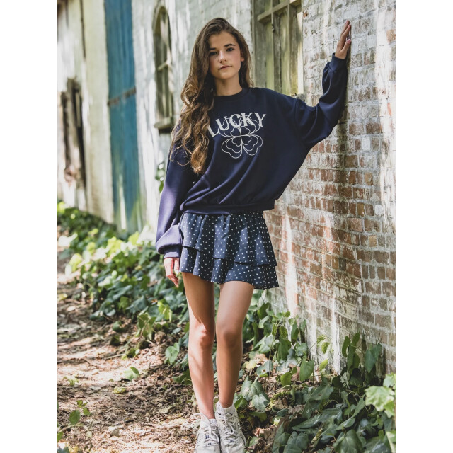 Looxs Revolution Skort midnight stars voor meisjes in de kleur 2601-5715-608 large