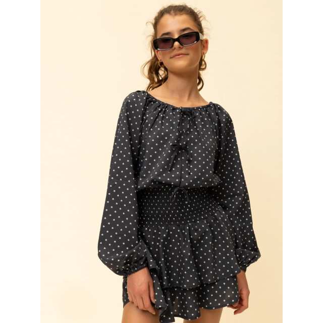 Looxs Revolution Skort midnight stars voor meisjes in de kleur 2601-5715-608 large