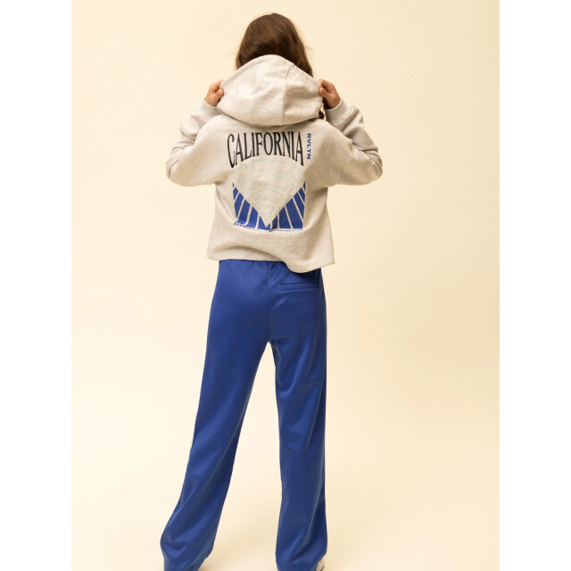 Looxs Revolution Hoody snow melee back print voor meisjes in de kleur 2601-5323-029 large