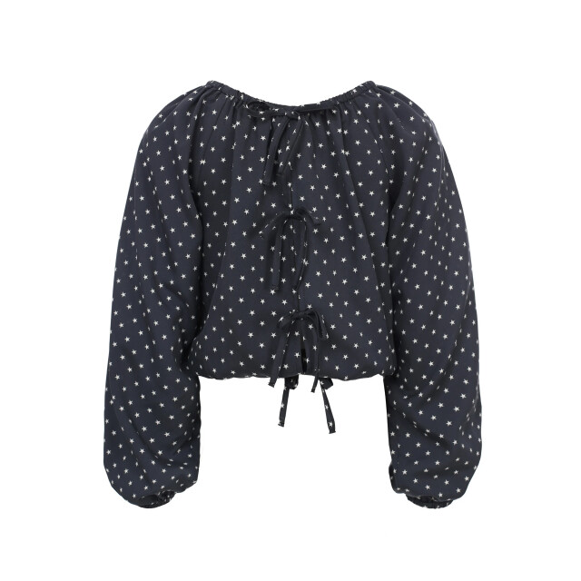Looxs Revolution Blouse strikjes midnight stars voor meisjes in de kleur 2601-5115-608 large