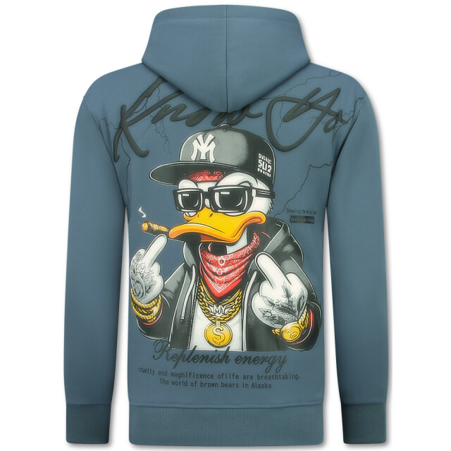 True Rise Oversized hoodie met capuchon gangster FF-5788 large