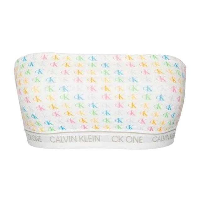 Calvin Klein Dames repeat logo tube top UTNA1149_white large