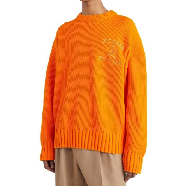 Tommy Hilfiger Heren sweater top katoen UTNA382_orange large