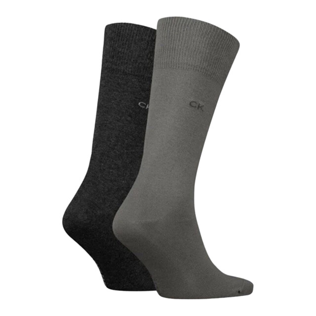 Calvin Klein Sokken met geborduurd logo voor heren UTNA689_greytaupe large