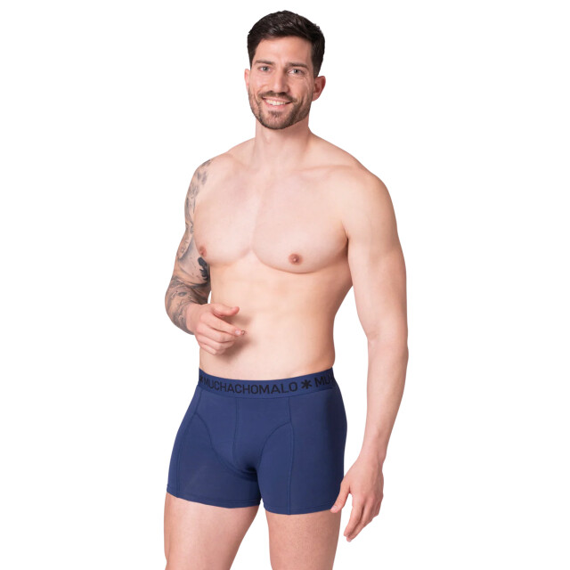 Muchachomalo Heren 12-pack boxershorts effen U-SOLID1010-958 large