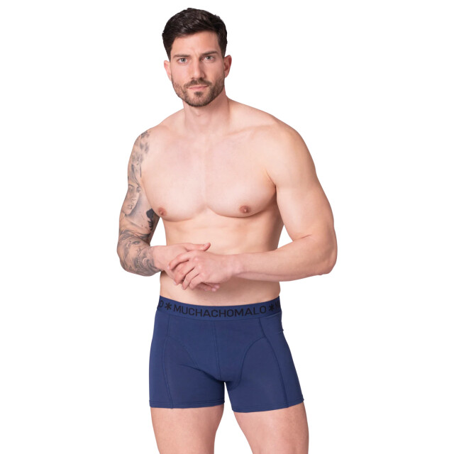 Muchachomalo Heren 12-pack boxershorts effen U-SOLID1010-958 large