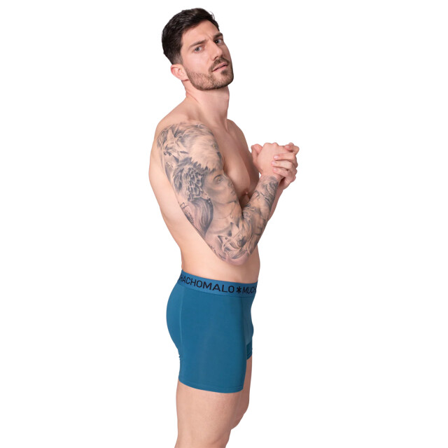 Muchachomalo Heren 12-pack boxershorts effen U-SOLID1010-958 large