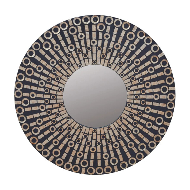 Signature Miroir rond en nacre d.100 cm key 3454034 large