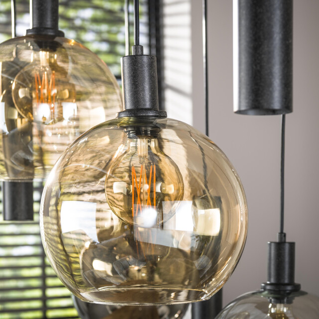 Hoyz hanglamp sfera tricolore 5+4-lichts artic 3423844 large