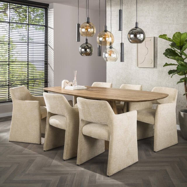 Hoyz hanglamp sfera tricolore 5+4-lichts artic 3423844 large