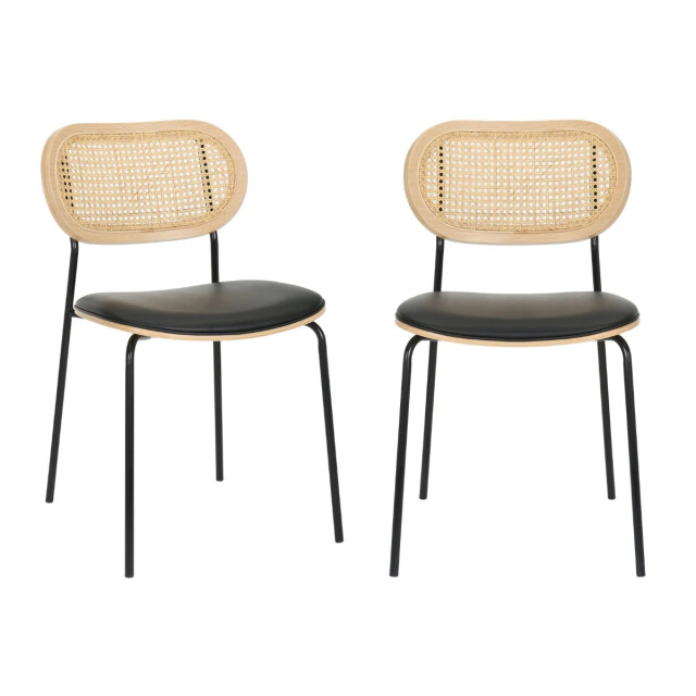 CaliCosy Lot de 2 chaises de séjour l57 cm altiere 3453918 large