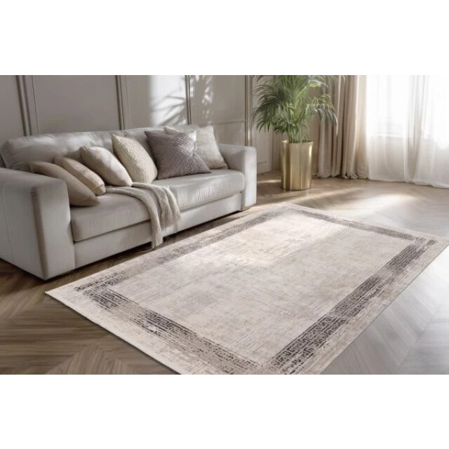 Muratap Venezia tradizionale modern vloerkleed kader luxe 3d structuur laagpolig - 3453264 large