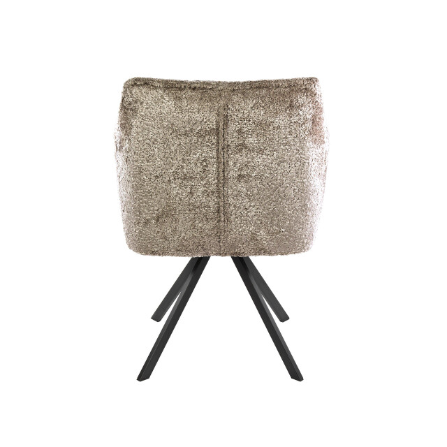 Hoyz armstoel raster draaibaar verpakt per 2 alura zand 3423826 large