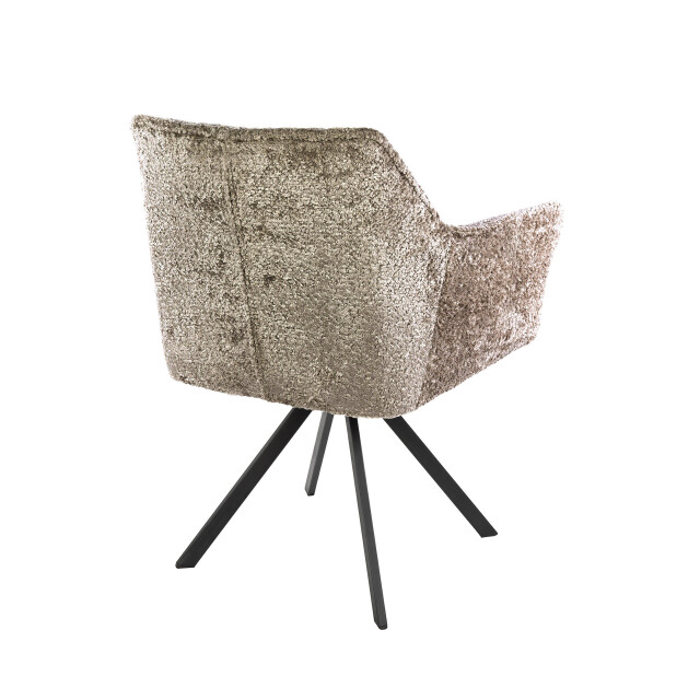 Hoyz armstoel raster draaibaar verpakt per 2 alura zand 3423826 large