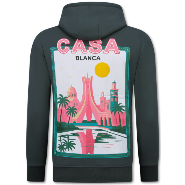 True Rise Oversized hoodie met capuchon casablanca FF-5992 large