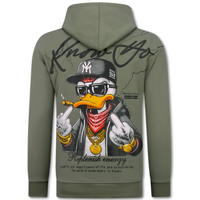 True Rise Oversized hoodie met capuchon gangster FF-5788 large