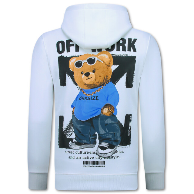 True Rise Oversized hoodie met capuchon off work FF-5989 large