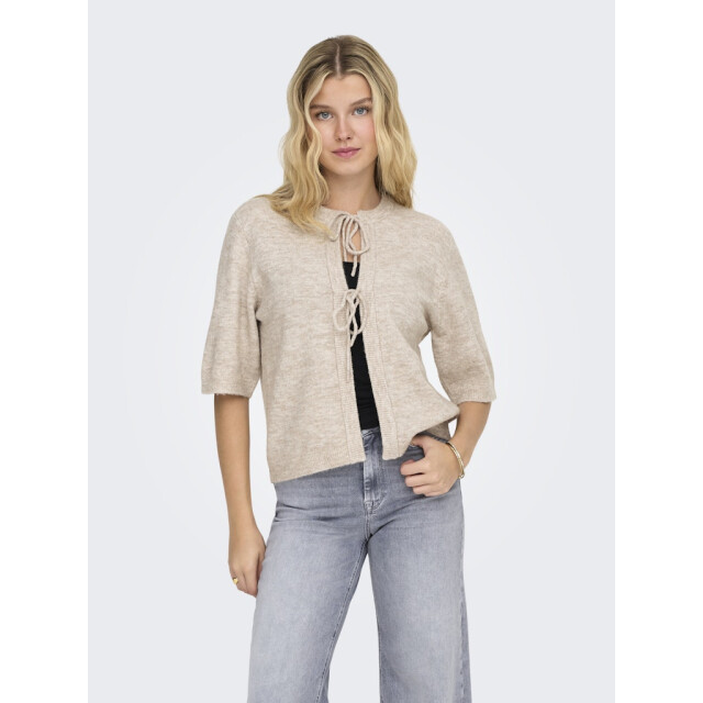 Only Onlsimoni 24 bow cardigan knt noos zand 4249.04.0009 large