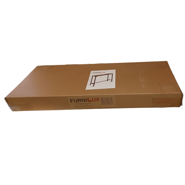 Furnilux vintage bartafel industrieel rustiek bruin met extra versteviging 3015157 large