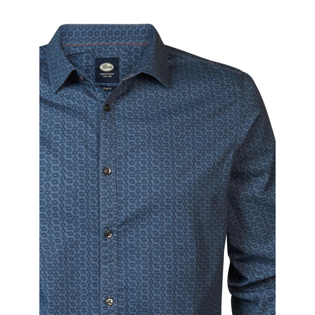 Petrol Industries All-over print overhemd M-3040-SIL410 large