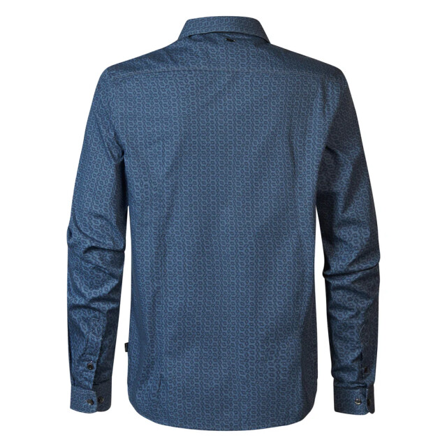 Petrol Industries All-over print overhemd M-3040-SIL410 large