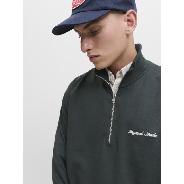 Jack & Jones 12282899jornorrebro sweat quarter zip hn n - 5209.20.0024 large