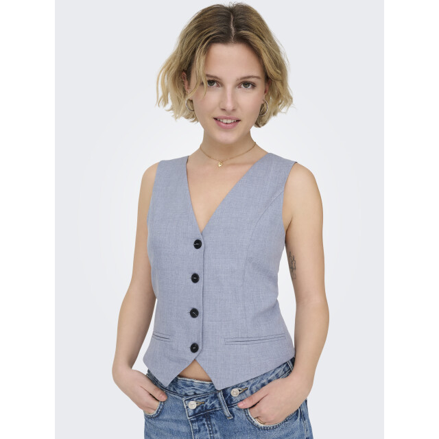 Only onllinda s/l mel fit waistcoat tlr 153753 vintage 06226.280.0014 large