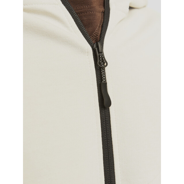 Jack & Jones jcofusion sweat zip hood noos 12260150 moonbeam 05791.198.0008 large