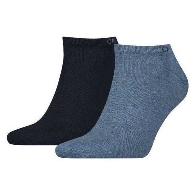 Calvin Klein Enkelsokken met logo voor heren (set van 2) UTNA1137_navyblue large