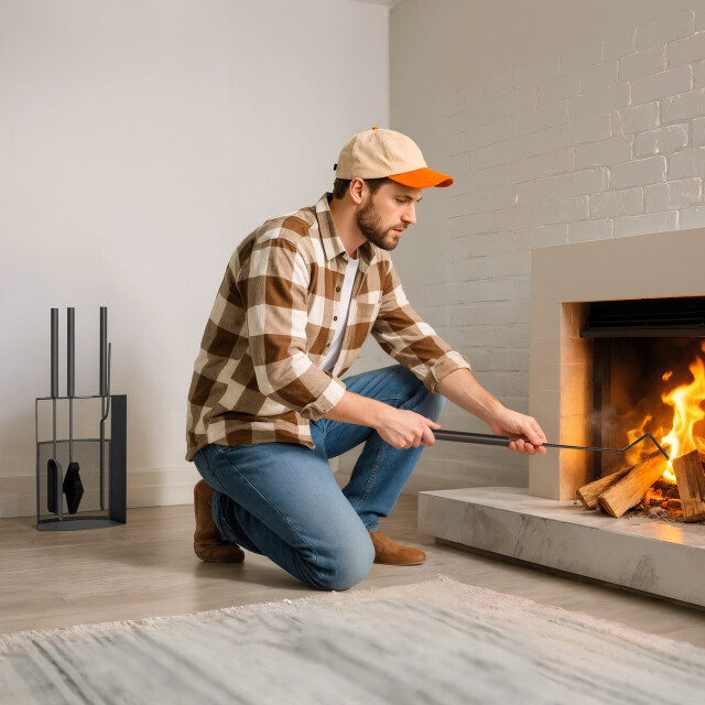 4goodz Haardset 5-delig openhaard gereedschap metaal - 3461203 large