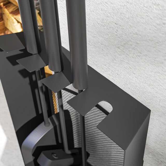 4goodz Haardset 5-delig openhaard gereedschap metaal - 3461203 large