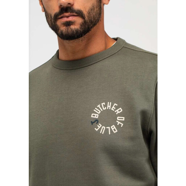 Butcher of Blue Army circle crew M2613054-708 large