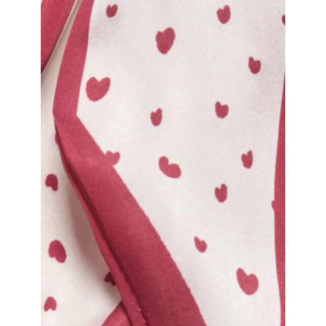 Only Onlannalina slim satin scarf acc rio red/hearts 15363325-185718003 large