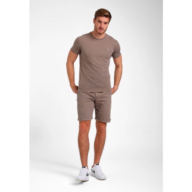 Gabbiano Heren shirt baze 152713 5997 desert taupe Gabbiano 152713 5997DessertTaupe large